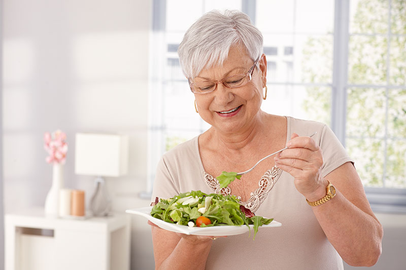 Cuidando da alimentação na terceira idade